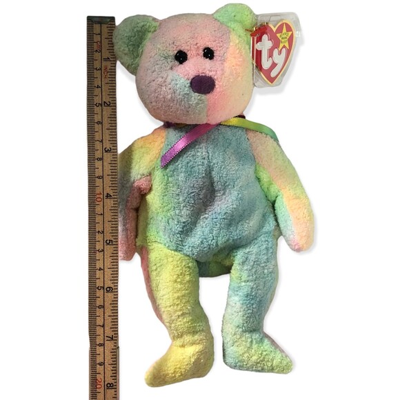 TY Groovy The Tie-Dye Bear Beanie Baby 1999 - Picture 4 of 4